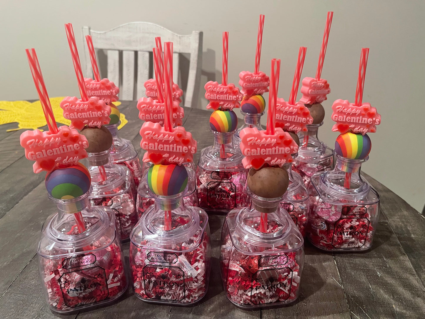 Galentine Straw Toppers